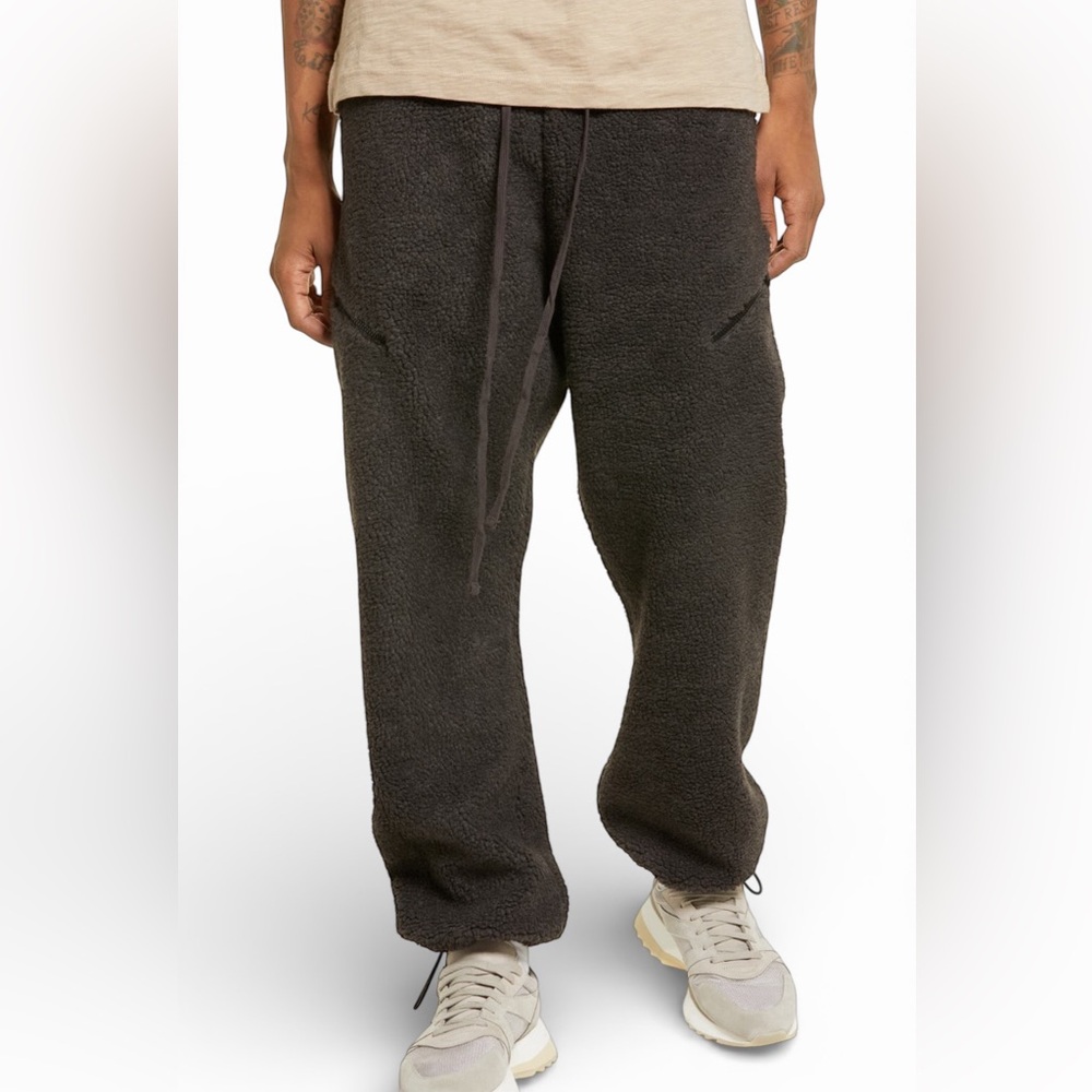 Fear of‎ God Essential Relaxed Polar Fleece Sweatpants Size L